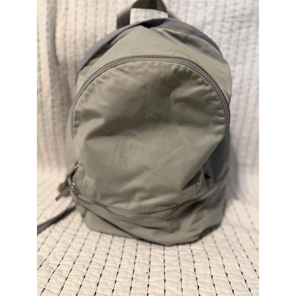 Lululemon City Adventurer Backpack Sage Grey Nylon Gym Travel Bag